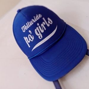 Vintage blue hat